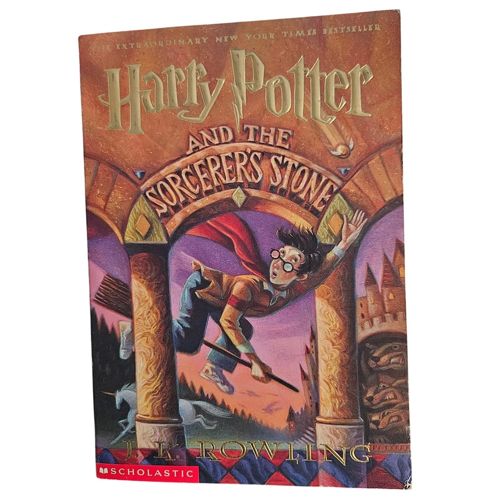 Harry Potter Books Lot Sorcerer's Stone Chamber of‎ Secrets J.K. Rowling - Picture 2 of 6